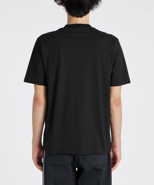 PS Paul Smith tシャツ PSロゴ ネックリブ 半袖カットソー