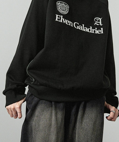 スウェット・トレーナー ALEX SWEATSHIRT トレーナー スウェット 「Alfred Alex」ラグランゲームビッグ