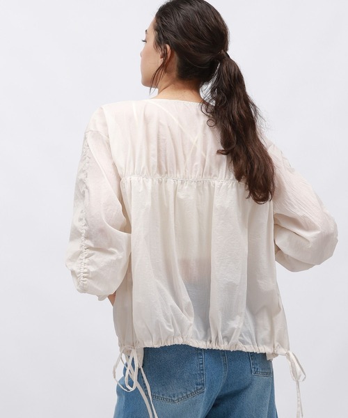 LAKOLE（ラコレ） ブルゾン アウター シャーリングシアーブルゾン