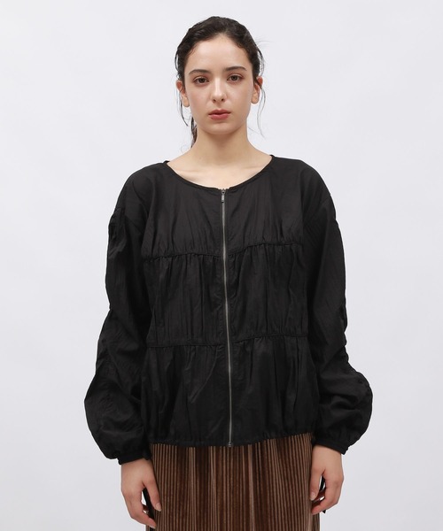 LAKOLE（ラコレ） ブルゾン アウター シャーリングシアーブルゾン