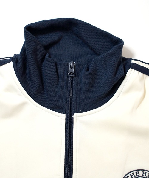 ジャージ ペイント おしゃれスタ ジャージ embroidery side line track jacket/胸