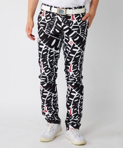 【新品】ラウドマウス LOUDMOUTH メンズ ゴルフパンツ Lサイズ パンツ 「Loudmouth/ラウドマウス」柄ロングパンツ ゴルフ