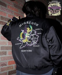 ブルゾン アウター McGREGOR MODERN/マックレガーモダン スーベニア ジップブルゾン メンズ｜ZOZOTOWN Yahoo!店