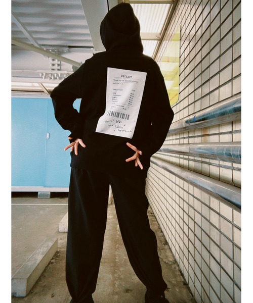 パーカー 「ZOZOTOWN限定」LHP×Yuria Kizaki/「free lunch」UpDRIFT pullover hoodie(UNISE L.H.P パーカー 「ZOZOTOWN限定」LHP×Yuria Kizaki/「free lunch
