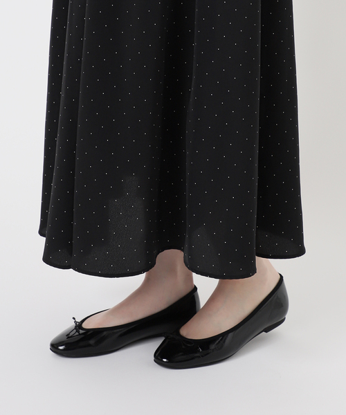 IENA ドットサッシュワンピース IENA ワンピース 「WEB限定/追加」ドットサッシュワンピース