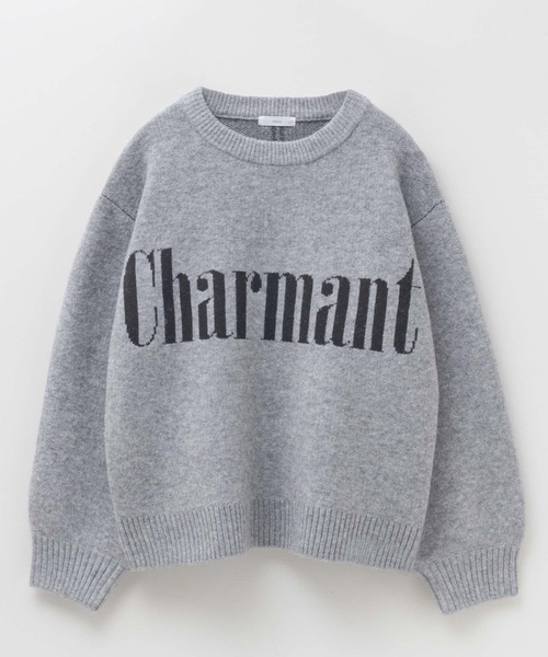 NAVY ニット セーター ロゴメッセージニット レディース : ZOZOTOWN