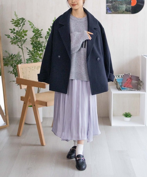 NAVY（ファッション） ニット セーター nAvy ロゴメッセージ