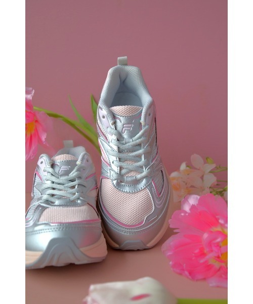 ◆正規品◆FILA INTERUN PINK BLACK◆関税/送料無料◆男女共用◆ FILA フィラ スニーカー インターラン レディース 厚底 INTERUN