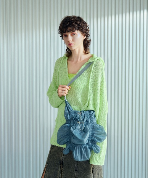 ショルダーバッグ バッグ シャーリングショルダーシアーバッグ