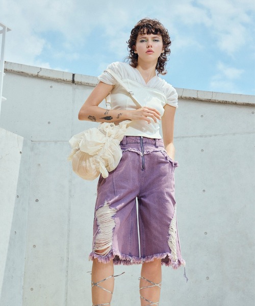 anna sui nyc ショルダーバッグ バッグ シャーリングショルダーシアー