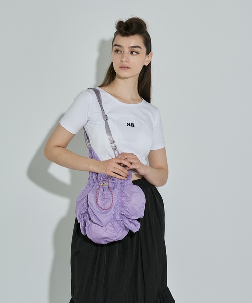 anna sui nyc ショルダーバッグ バッグ シャーリングショルダーシアー