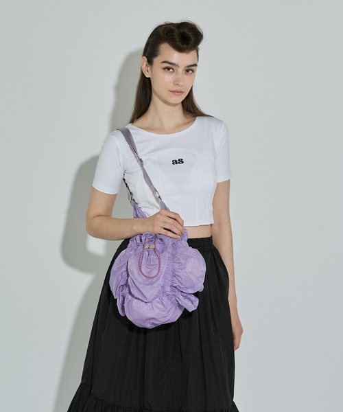 anna sui nyc ショルダーバッグ バッグ シャーリングショルダーシアー