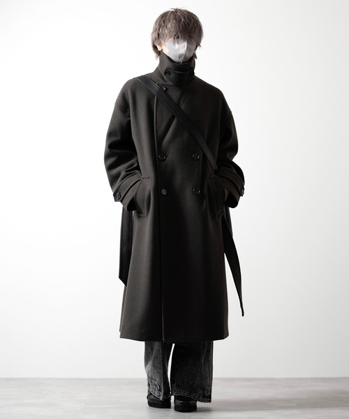 CLEL（クレイル） チェスターコート M ブラック メンズ : ZOZOTOWN