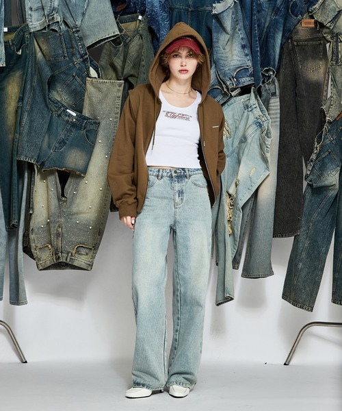 ACLENT（アクレント） ジーンズ デニム デニムパンツ バックル