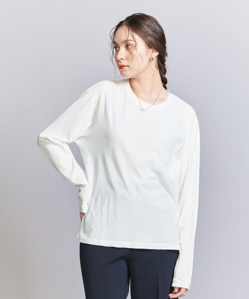 BEAUTY＆YOUTH UNITED ARROWS tシャツ コットン ルーズ ロング