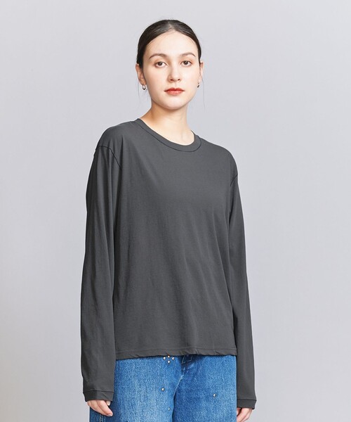 BEAUTY＆YOUTH UNITED ARROWS tシャツ コットン ルーズ ロング