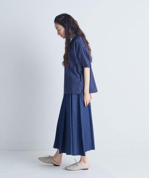 conges payes ADIEU TRISTESSE ブラウス シャツ シャーリングT