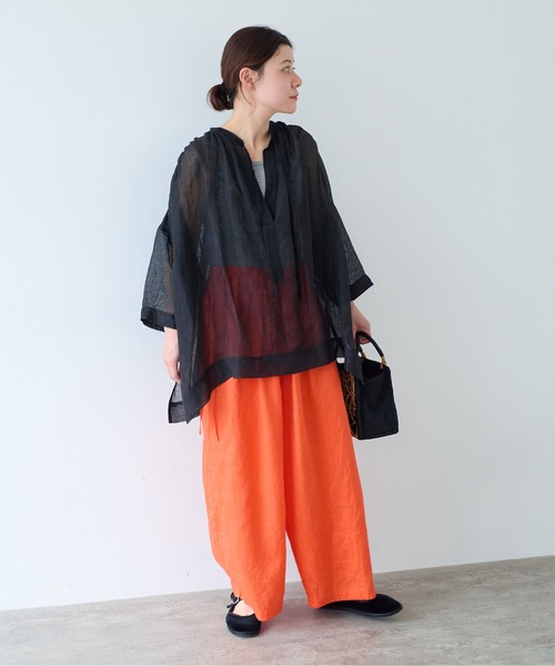 パンツ Yuuun yuni パンツ Linen drawstrings レディース : ZOZOTOWN Yahoo!店