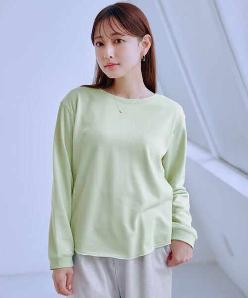 COHINA（コヒナ） トレーナー スウェット カットアウトライト