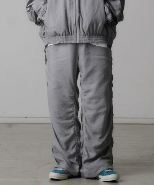 しょたptです。 FACETASM パンツ FACETASM/ファセッタズム/METALLIC TRACK PANTS
