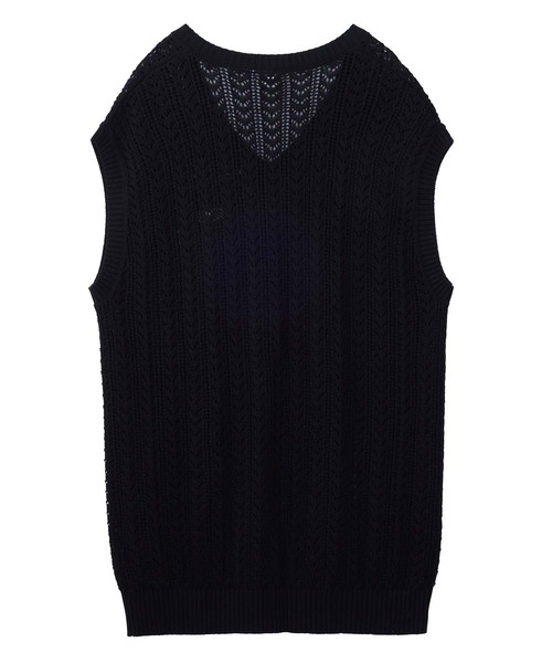 「X-girl」 Vネックニット ONE SIZE ブラック レディース X-girl 「X-girl」 Vネックニット ONE SIZE ブラック レディース