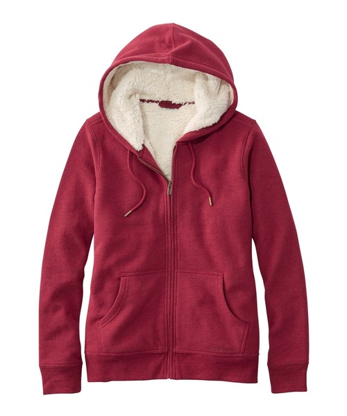[L.L.Bean] Zip выше Parker SMALL слоновая кость женский 