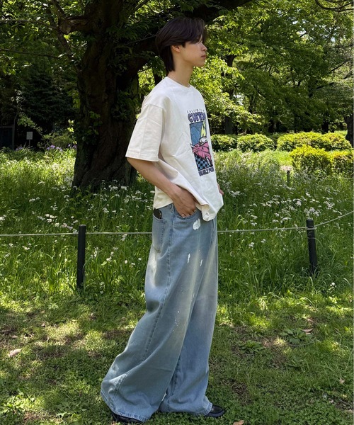 tシャツ 半袖 ヴィンテージライクアソートバンT レディース メンズ