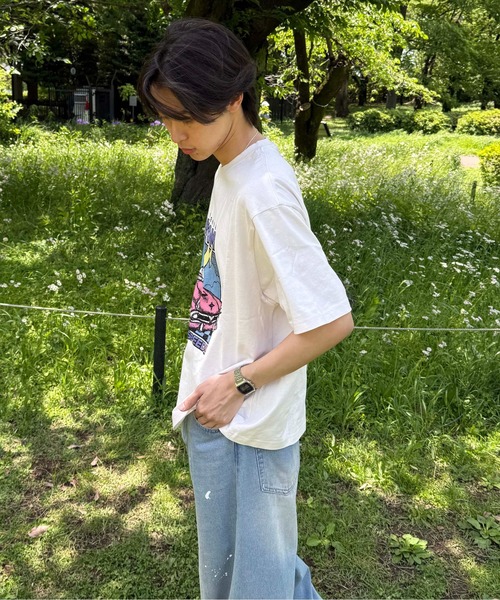 tシャツ 半袖 ヴィンテージライクアソートバンT レディース メンズ