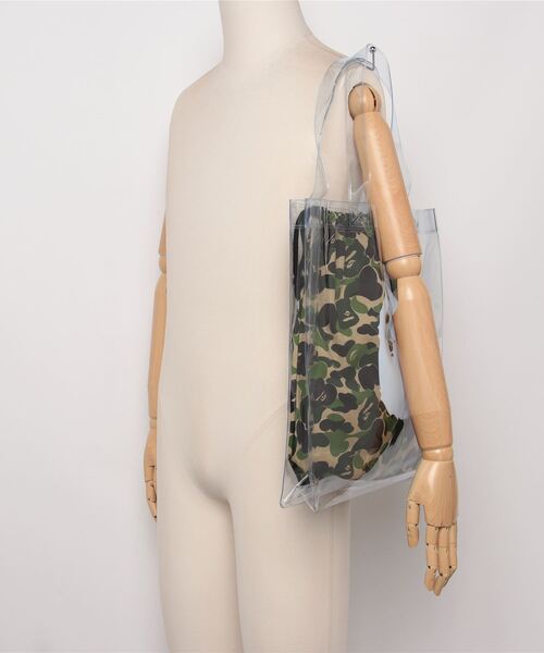【A BATHING APE】ABC CAMO CLEAR TOTE BAG トートバック A BATHING APE｜ABC CAMO CLEAR TOTE BAG | Rakuten Fashion