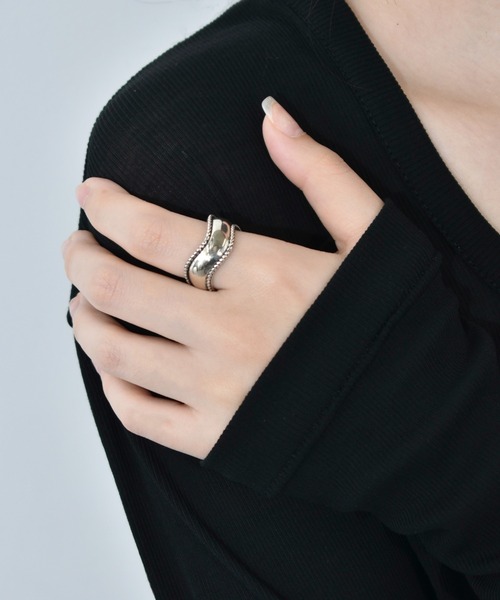 指輪 リング 「H.O.V」CURVE RING/カーブ レディース メンズ