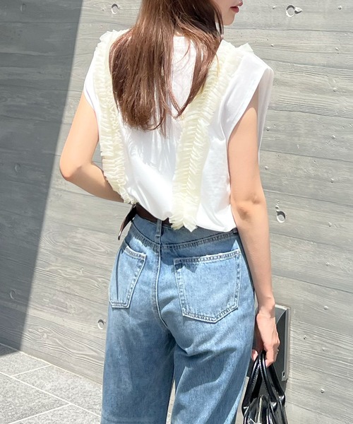 TREFLE＋1 チュールティシャツ zi403_v12.jpg