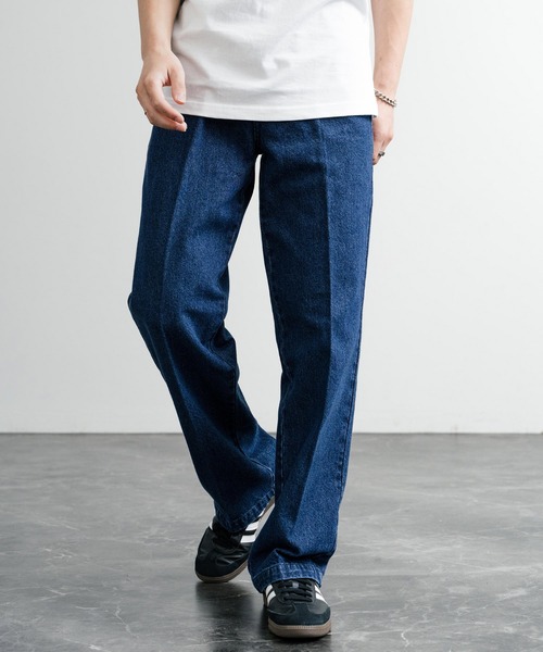 Dickies（ディッキーズ） ワイドパンツ ジーンズ デニム874ワーク