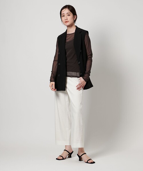 UNITED ARROWS ベスト ジレ drapy テーラード レディース