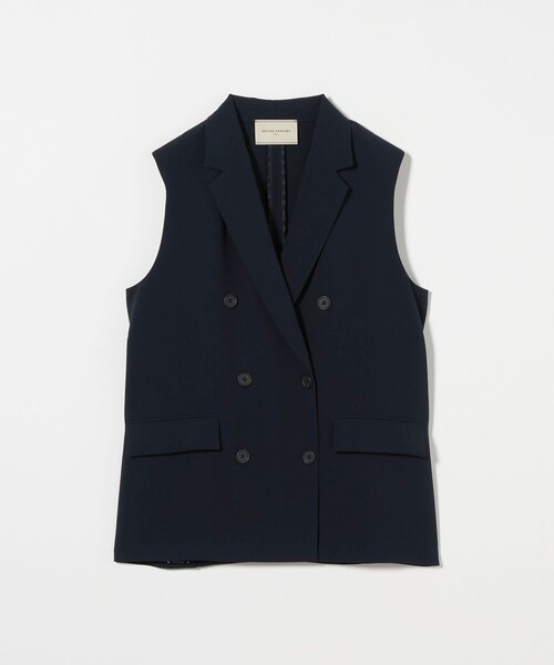 UNITED ARROWS ベスト ジレ drapy テーラード レディース