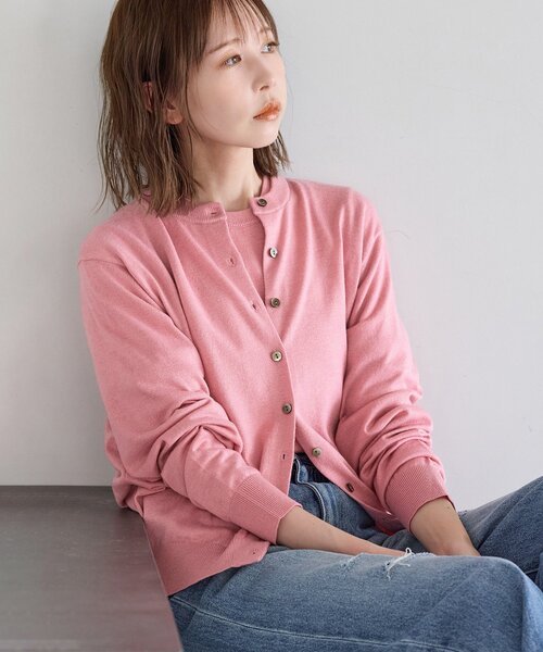 「JOURNAL STANDARD」 ニットアンサンブル FREE ピンク レディース