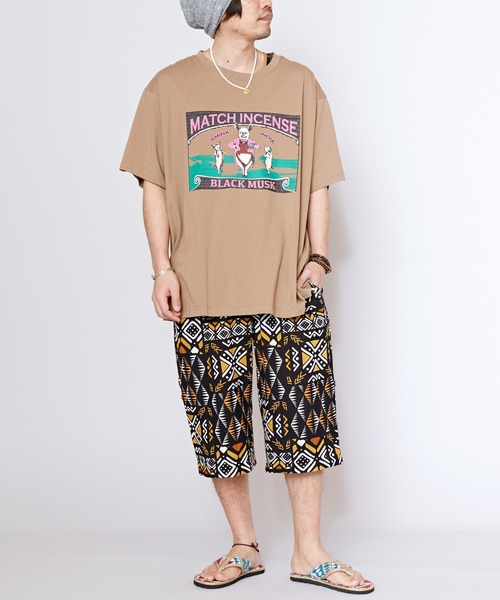 パンツ 「チャイハネ」ネオエステコMEN'Sハーフパンツ メンズ レディース | チャイハネ | 12