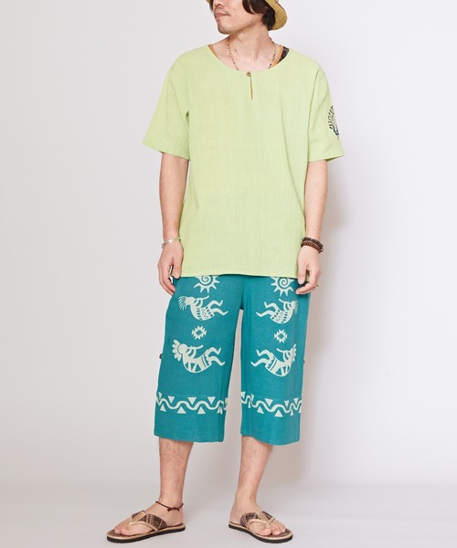 パンツ 「チャイハネ」ネオエステコMEN'Sハーフパンツ メンズ レディース | チャイハネ | 23