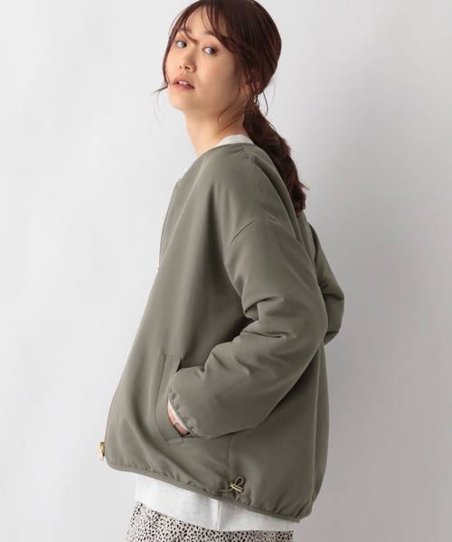 「GLOBAL WORK」 ジップアップブルゾン LARGE ブラウン系その他 レディース_画像5