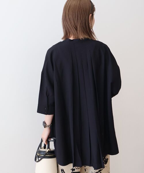「AMERICAN HOLIC」 7分袖チュニック M アイボリー レディース