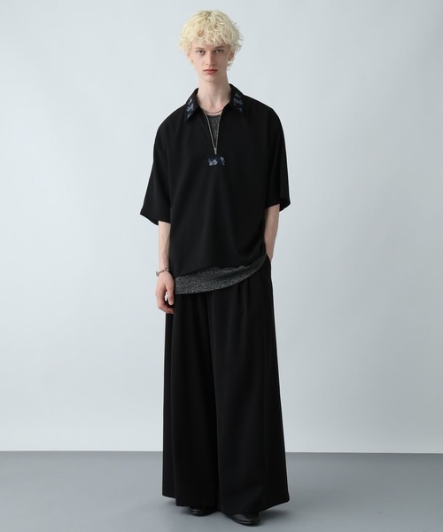 新品　HARE フラワーシアー柄シャツ　05 S 新品 HARE フラワーシアー柄シャツ 05 S - メルカリ