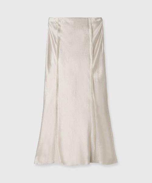 CREDONA（クレドナ） スカート ACETATE LINEN SATIN SKIRT/アセテート