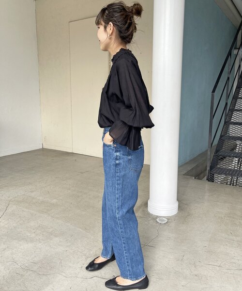 Spick＆Span 「Spick & Span」 長袖ブラウス FREE ブラック