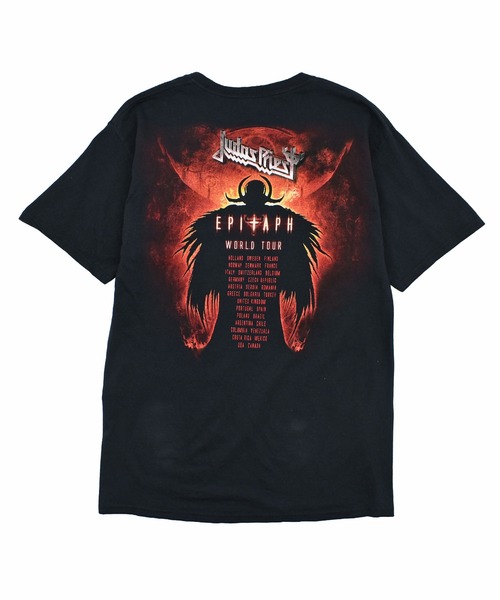 Hanes（ヘインズ） tシャツ 「USED」Hanes “JUDAS PRIEST” バンド T
