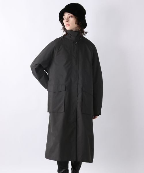 JEANASIS（ジーナシス） ステンカラーコート FREE パープル レディース