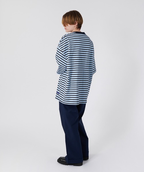「ONCILY」 半袖Tシャツ MEDIUM ブルー メンズ