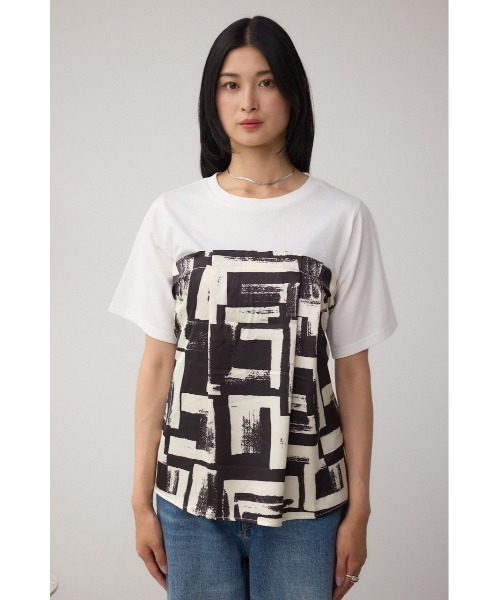 AZUL BY MOUSSY（アズールバイマウジー） tシャツ スカーフドッキング