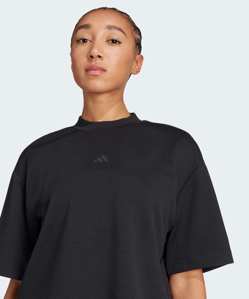 adidas（アディダス） tシャツ ヨガモーション ワッフル 半袖Tシャツ
