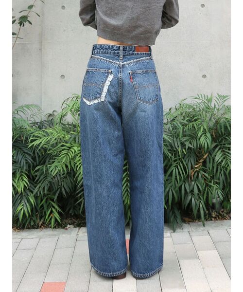 Ungrid ジーンズ デニム デニムパンツ 「百田夏菜子コラボ」レース