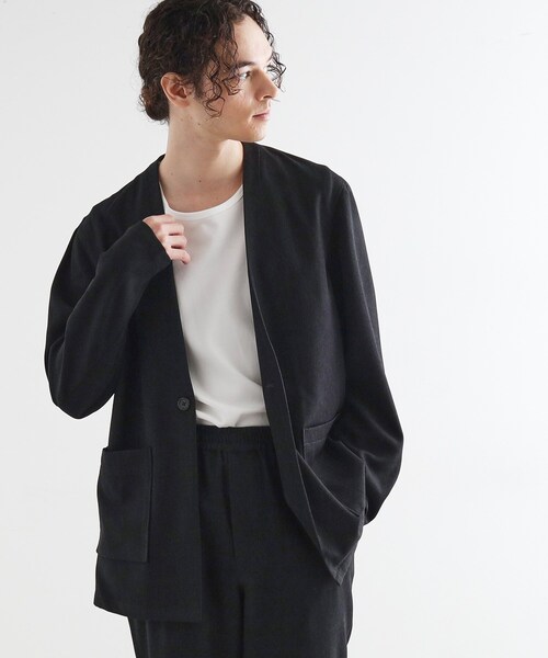 tk.TAKEO KIKUCHI（ティーケータケオキクチ） ジャケット ノーカラー