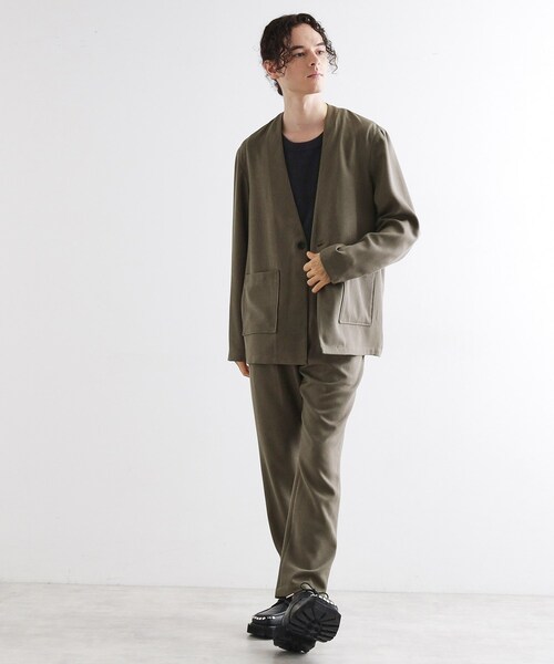 tk.TAKEO KIKUCHI（ティーケータケオキクチ） ジャケット ノーカラー